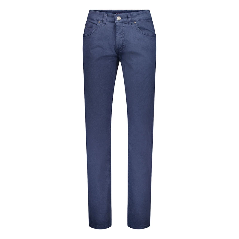 Gardeur Zomer Broek Bill | Marine | www.pietkoopmans.nl