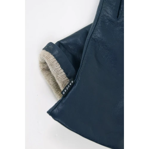 Gaucho Dames Handschoenen Leer | Blauw | www.pietkoopmans.nl