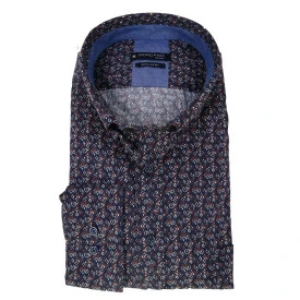Giordano Overhemd | Marine Brique Print
