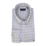 Giordano Soft Flanel Overhemd | Blauw Geruit | www.pietkoopmans.nl