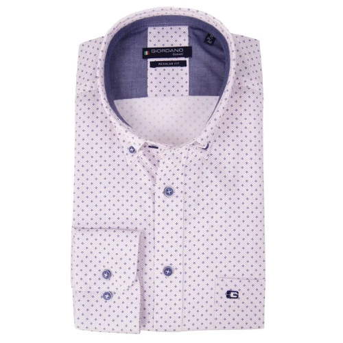 Giordano Overhemd | Rose Print | www.pietkoopmans.nl