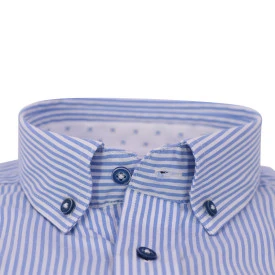 Giordano Overhemd | Wit Gestreept
