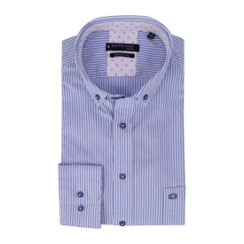 Giordano Overhemd | Wit Gestreept