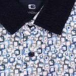 Giordano Polo | Indigo Olijf Print | www.pietkoopmans.nl