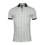 Giordano Polo | Indigo Olijf Print | www.pietkoopmans.nl