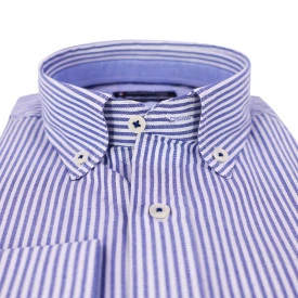 Giordano Overhemd | Blauw Gestreept