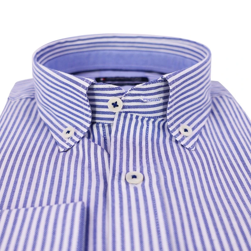 Giordano Overhemd | Blauw Gestreept | www.pietkoopmans.nl