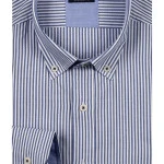 Giordano Overhemd | Blauw Gestreept | www.pietkoopmans.nl