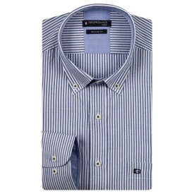 Giordano Overhemd | Blauw Gestreept