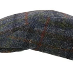 Göttmann Flatcap Jackson | Harris Tweed Blauw Geruit | www.pietkoopmans.nl