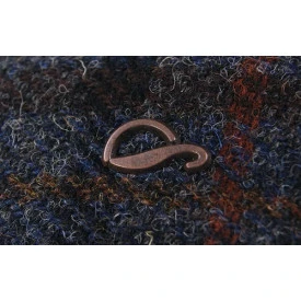 Göttmann Flatcap Jackson | Harris Tweed Blauw Geruit