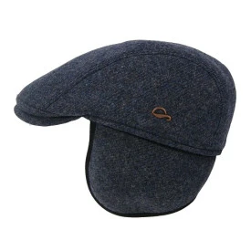 Göttmann Flatcap Jackson Oorkleppen | Jeansblauw