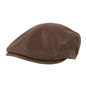 Göttmann Flatcap Jackson | Bruin Leder