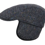 Göttmann Flatcap Jackson Oorkleppen | Marine Wol | www.pietkoopmans.nl