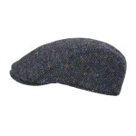 Göttmann Flatcap Jackson Oorkleppen | Marine Wol | www.pietkoopmans.nl