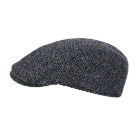 Göttmann Flatcap Jackson Oorkleppen | Marine Wol