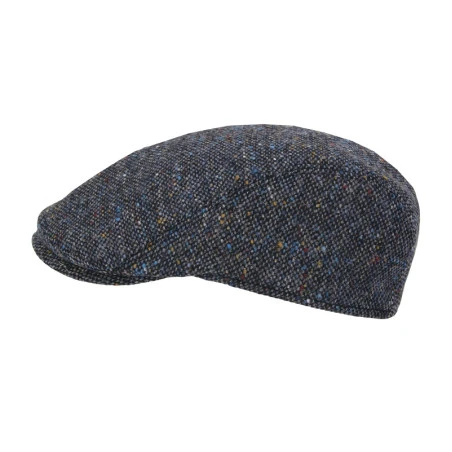 Göttmann Flatcap Jackson Oorkleppen | Marine Wol | www.pietkoopmans.nl