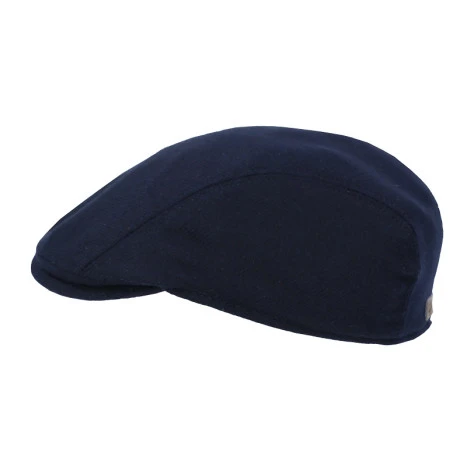 Göttmann Flatcap Jackson Cashmere | Marine | www.pietkoopmans.nl