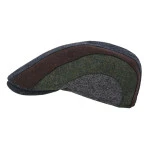 Göttmann Flatcap Detroit | Olijf Bordo Gestreept | www.pietkoopmans.nl