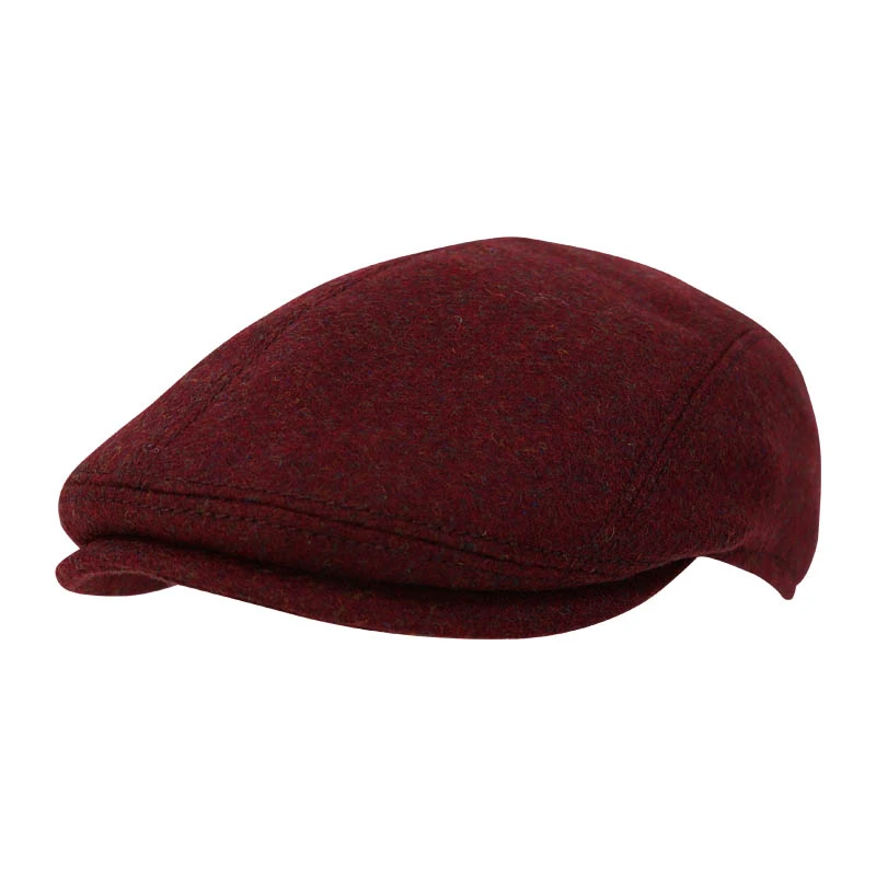 Göttmann Flatcap Jackson Oorkleppen | Warm Rood | www.pietkoopmans.nl