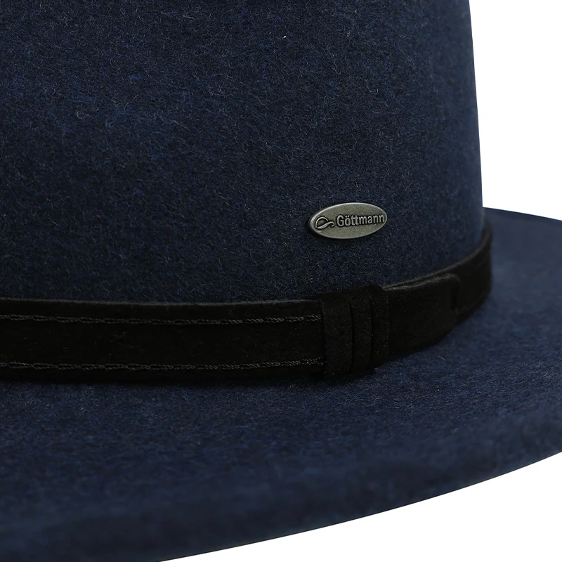 Göttmann Wol Vilt Hoed | Denim Blauw | www.pietkoopmans.nl