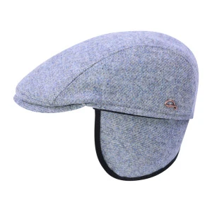 Göttmann Flatcap Jackson Oorkleppen | Grijs Blauw
