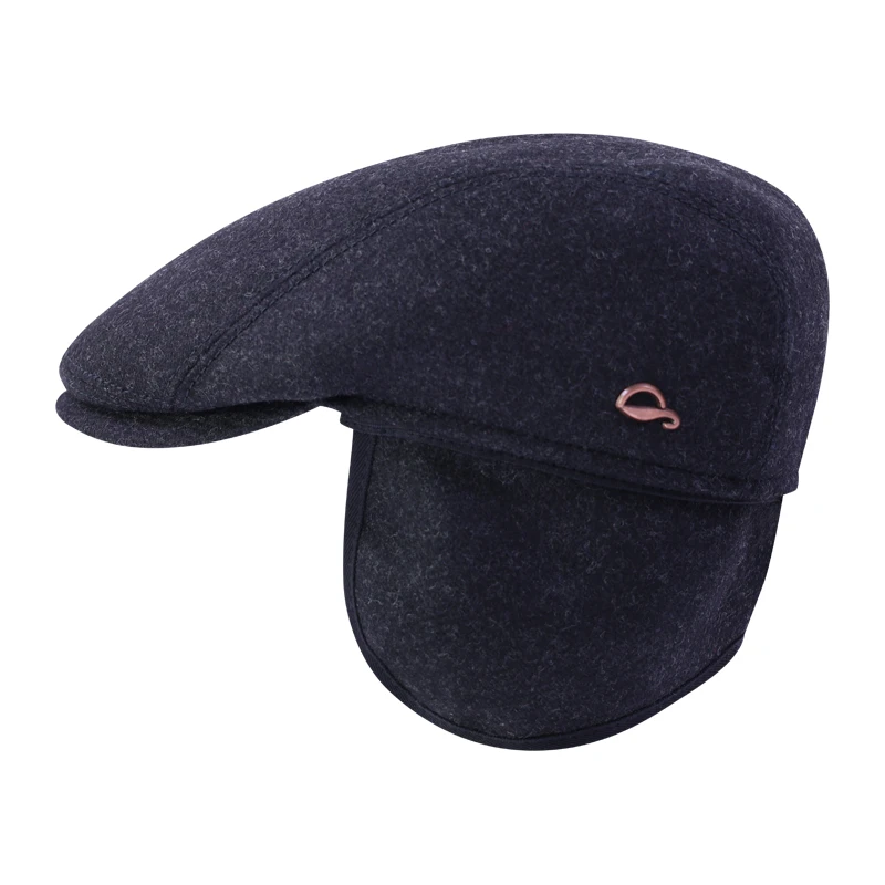 Göttmann Flatcap Jackson Oorkleppen | Antraciet| www.pietkoopmans.nl