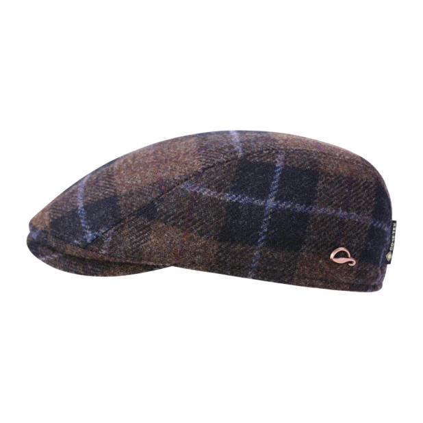 Göttmann Flatcap Jackson Oorkleppen | Bruin Geruit | www.pietkoopmans.nl