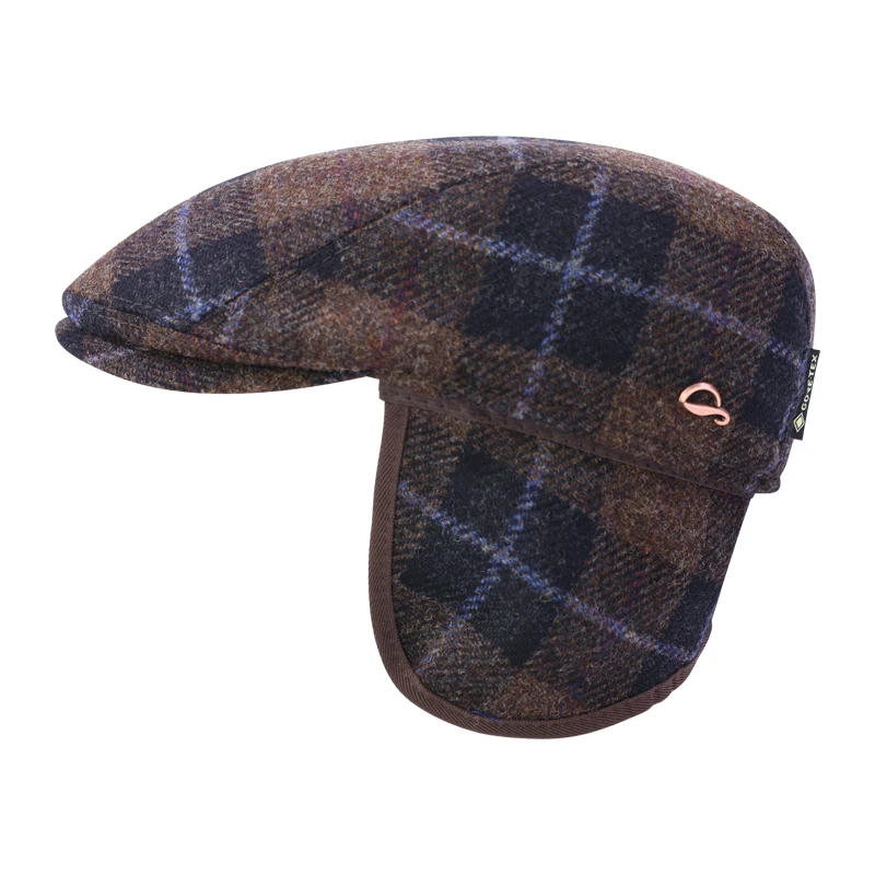 Göttmann Flatcap Jackson Oorkleppen | Bruin Geruit | www.pietkoopmans.nl