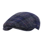 Göttmann Flatcap Jackson Oorkleppen | Grijs Geruit | www.pietkoopmans.nl
