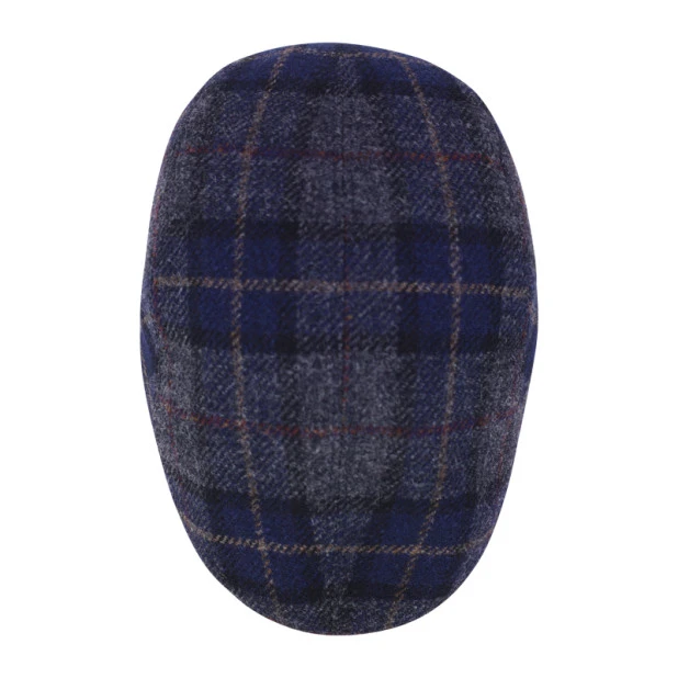 Göttmann Flatcap Jackson Oorkleppen | Grijs Geruit | www.pietkoopmans.nl