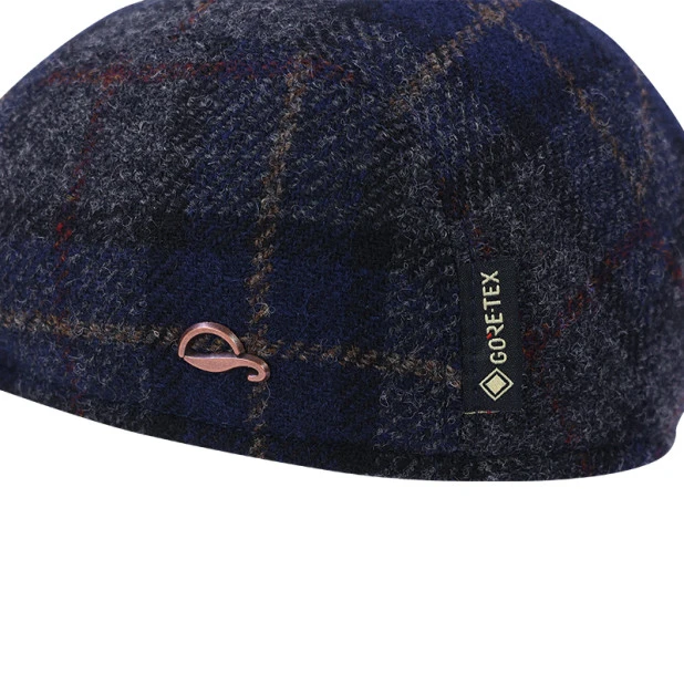 Göttmann Flatcap Jackson Oorkleppen | Grijs Geruit | www.pietkoopmans.nl