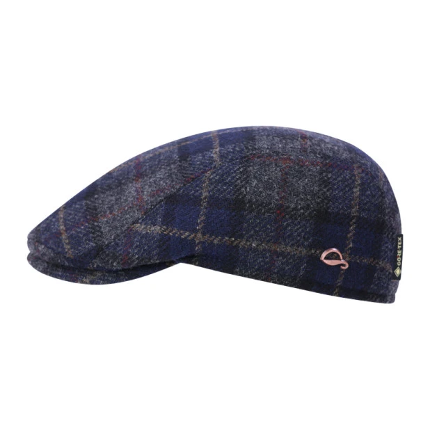 Göttmann Flatcap Jackson Oorkleppen | Grijs Geruit | www.pietkoopmans.nl