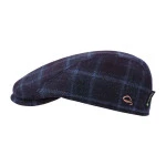 Göttmann Flatcap Jackson Oorkleppen | Bordeaux Geruit | www.pietkoopmans.nl
