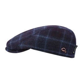 Göttmann Flatcap Jackson Oorkleppen | Bordeaux Geruit