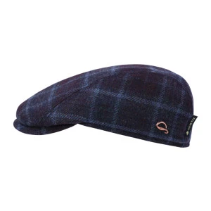 Göttmann Flatcap Jackson Oorkleppen | Bordeaux Geruit