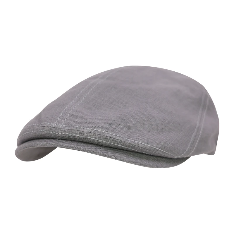 Göttmann Flatcap Linnen | Jackson Grijs | www.pietkoopmans.nl