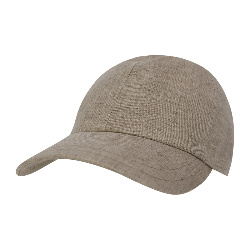 Göttmann Baseball Cap | Linnen Camel | www.pietkoopmans.nl