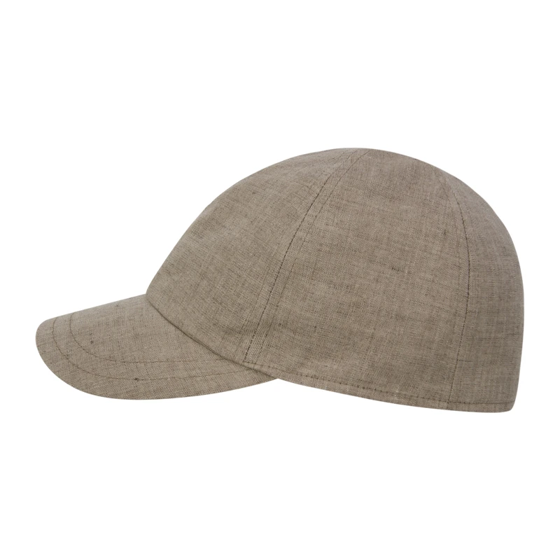 Göttmann Baseball Cap | Linnen Camel | www.pietkoopmans.nl