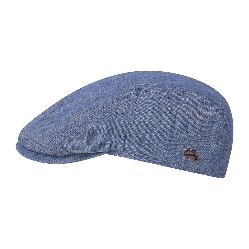 Göttmann Flatcap Linnen | Jackson Lichtblauw | www.pietkoopmans.nl