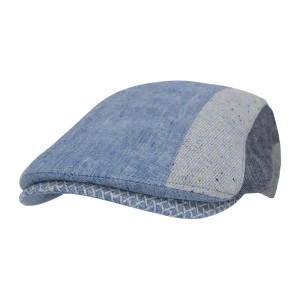 Göttmann Flatcap Linnen | Detroit Blauw