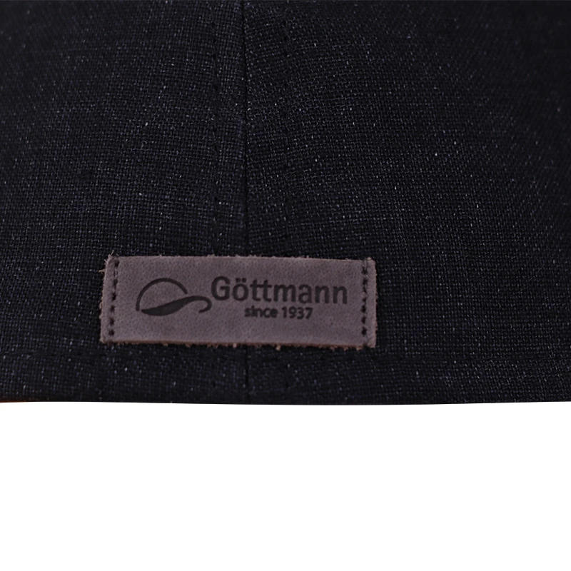 Göttmann Baseball Cap | Linnen Zwart | www.pietkoopmans.nl