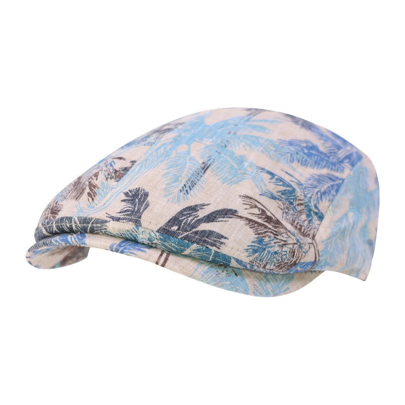 Göttmann Flatcap Linnen | Jackson Blue Lagoon | www.pietkoopmans.nl