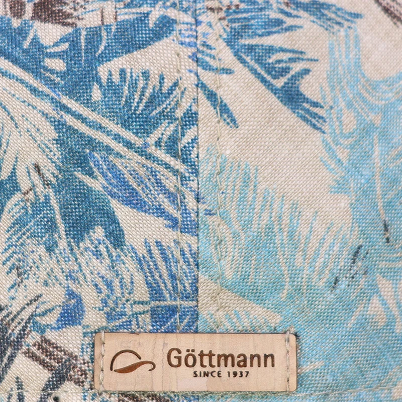 Göttmann Flatcap Linnen | Jackson Blue Lagoon | www.pietkoopmans.nl