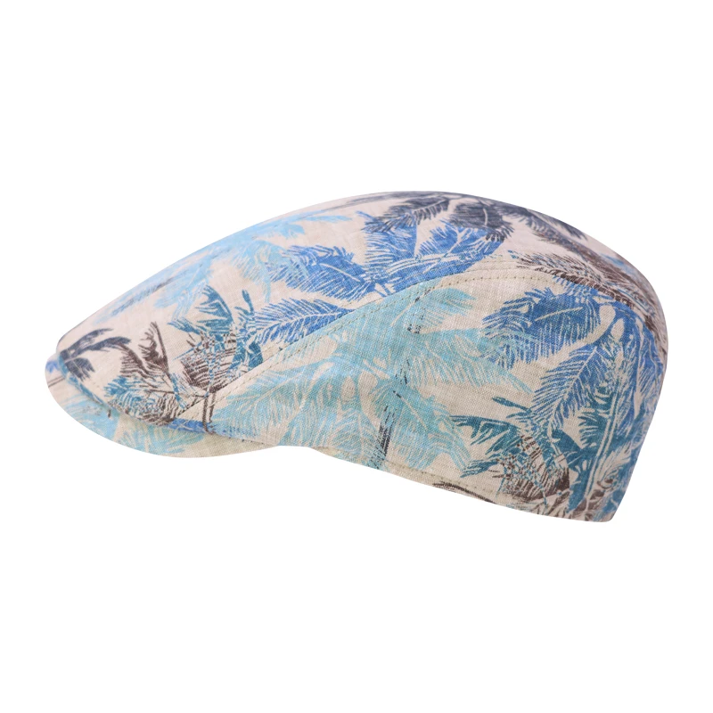 Göttmann Flatcap Linnen | Jackson Blue Lagoon | www.pietkoopmans.nl