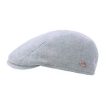 Göttmann Flatcap Linnen | Jackson Grey Blue | www.pietkoopmans.nl
