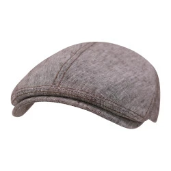Göttmann Flatcap Linnen | Jackson Bruin