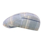 Göttmann Flatcap Jackson | Linnen Geruit | www.pietkoopmans.nl