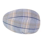 Göttmann Flatcap Jackson | Linnen Geruit | www.pietkoopmans.nl