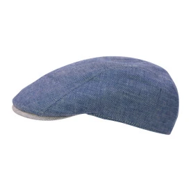 Göttmann Flatcap Jackson | Linnen Blue